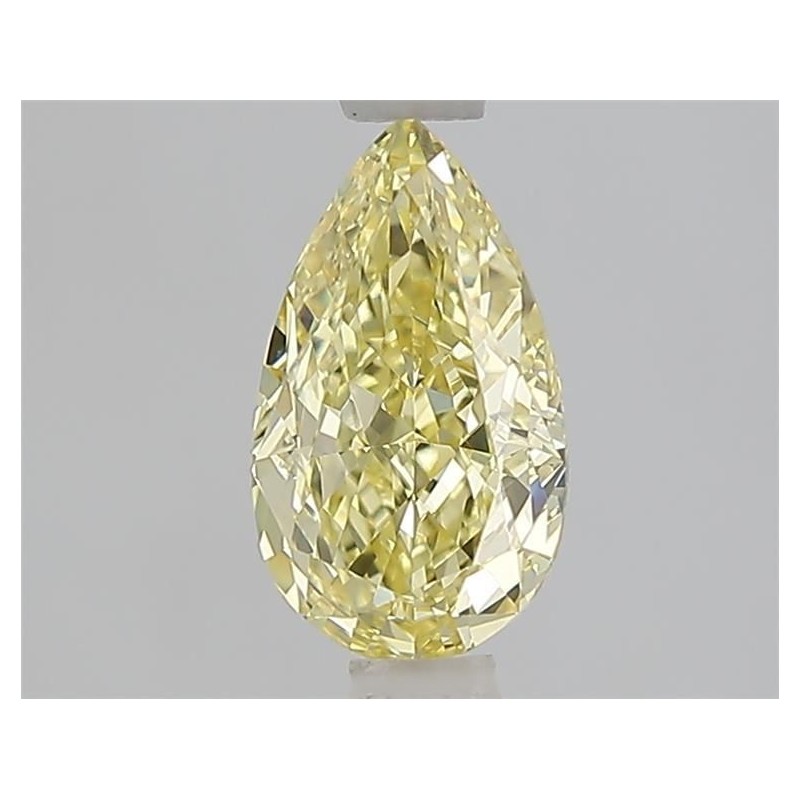 Diament laboratoryjny o barwie fantazyjnej szlif gruszkowy, 1.09ct, VVS1, Fancy Yellow, IGI LG729575729