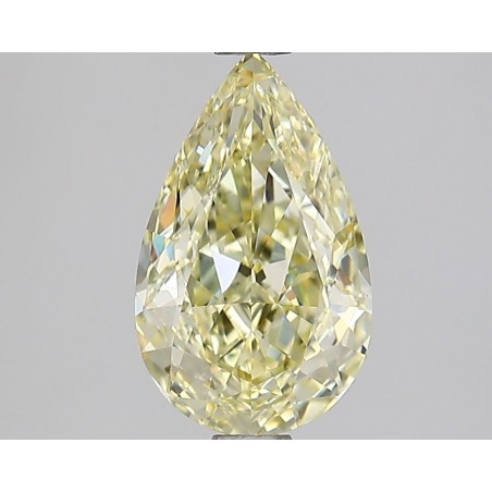 Diament laboratoryjny o barwie fantazyjnej szlif gruszkowy, 1.52ct, VVS2, Fancy Yellow, IGI LG627482222