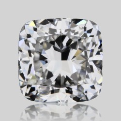 Diament szlif poduszkowy brylantowy, 0.46ct, VVS1, F, GIA 7548216455