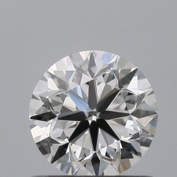 Diament szlif okrągły, 0.7ct, VVS1, E, GIA 6541096532