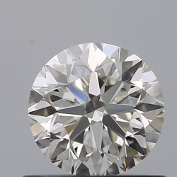 Diament szlif okrągły, 0.7ct, VVS1, I, GIA 6542173625