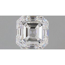 Diament szlif szmaragdowy kwadratowy, 1ct, VVS2, E, GIA 2534323399