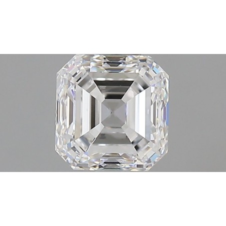 Diament szlif szmaragdowy kwadratowy, 1ct, VVS2, E, GIA 2534323399