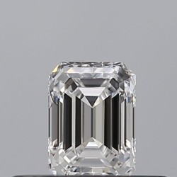 Diament szlif szmaragdowy, 0.3ct, VVS1, D, GIA 1545215378