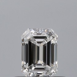 Diament szlif szmaragdowy, 0.4ct, VVS2, D, GIA 2547191442