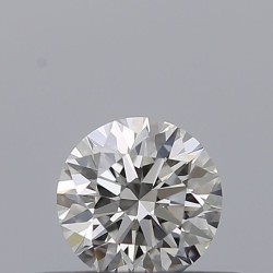 Diament szlif okrągły, 0.33ct, VVS1, H, GIA 2526904319