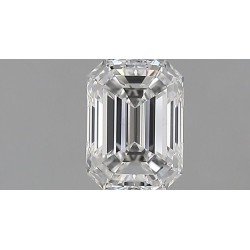 Diament szlif szmaragdowy, 0.7ct, VS2, F, GIA 6542204715