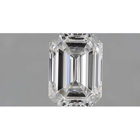 Diament szlif szmaragdowy, 0.91ct, VVS2, G, GIA 7548229955