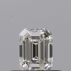 Diament szlif szmaragdowy, 0.32ct, VVS2, G, GIA 6545199892