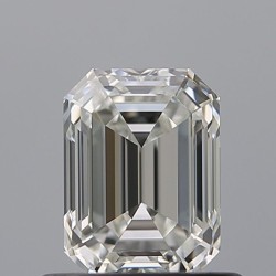 Diament szlif szmaragdowy, 0.71ct, VVS2, H, GIA 7541204541