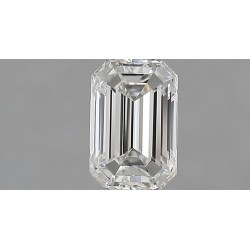 Diament szlif szmaragdowy, 0.7ct, VVS1, G, GIA 2547230007