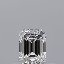 Diament szlif szmaragdowy, 0.3ct, VVS1, D, GIA 2547215392
