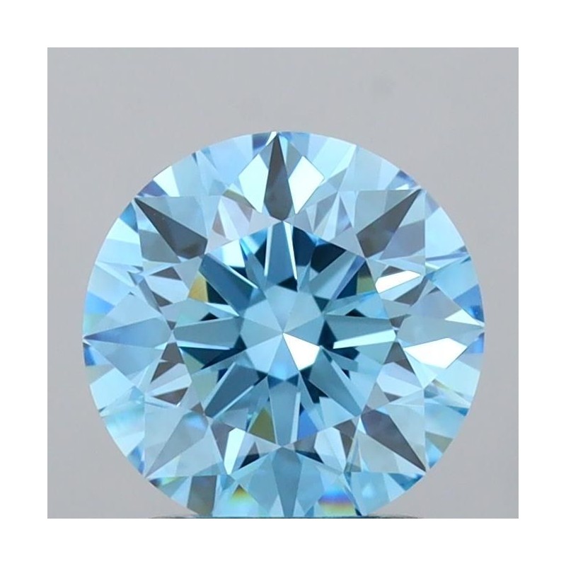 Diament laboratoryjny o barwie fantazyjnej szlif okrągły, 1.5ct, VVS2, Fancy Vivid Blue, IGI LG744515727 Diament laboratoryjny o barwie fantazyjnej szlif okrągły, 1.5ct, VVS2, Fancy Vivid Blue, IGI LG744515727