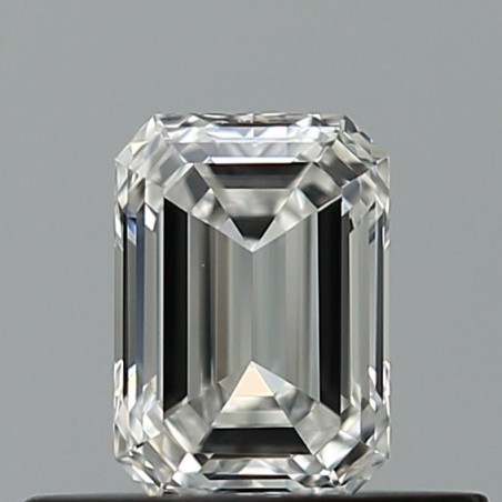Diament szlif szmaragdowy, 0.4ct, VVS1, F, GIA 1545213663
