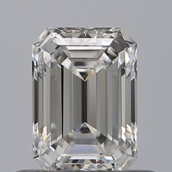 Diament szlif szmaragdowy, 0.52ct, VVS2, E, GIA 2544215537
