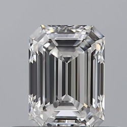 Diament szlif szmaragdowy, 0.52ct, VS1, D, GIA 6545189248