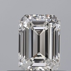 Diament szlif szmaragdowy, 0.52ct, VVS1, F, GIA 7546200031