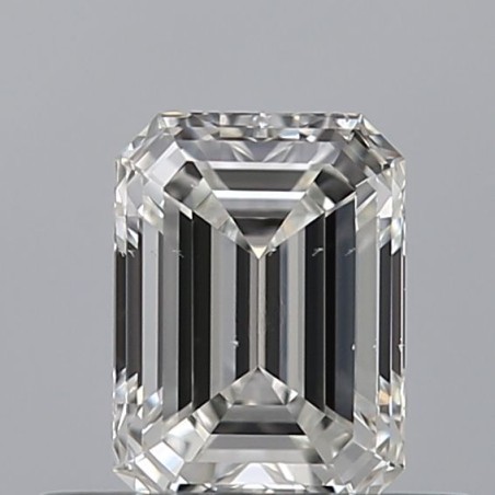 Diament szlif szmaragdowy, 0.51ct, SI1, F, GIA 2544189270