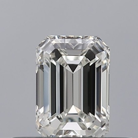 Diament szlif szmaragdowy, 0.4ct, VVS2, G, GIA 7542205138