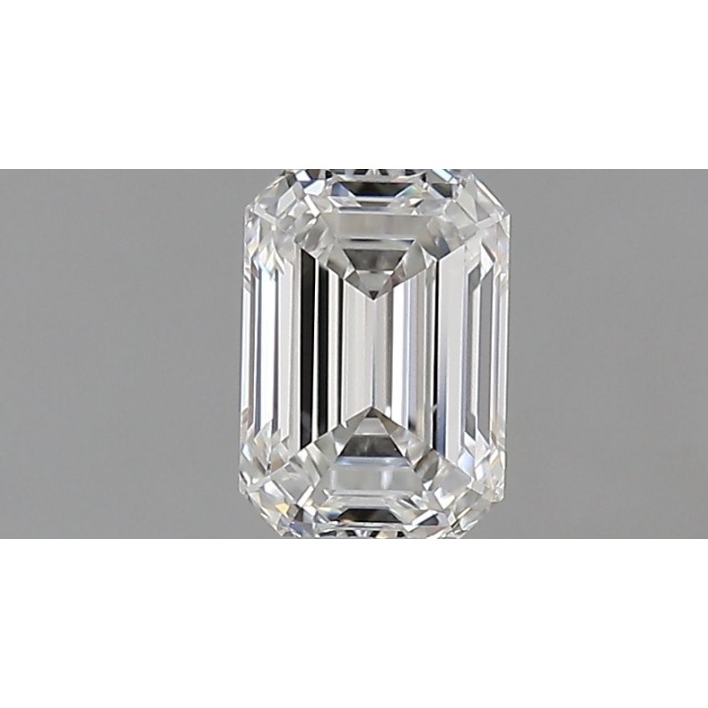 Diament szlif szmaragdowy, 0.7ct, VVS2, F, GIA 6541205126