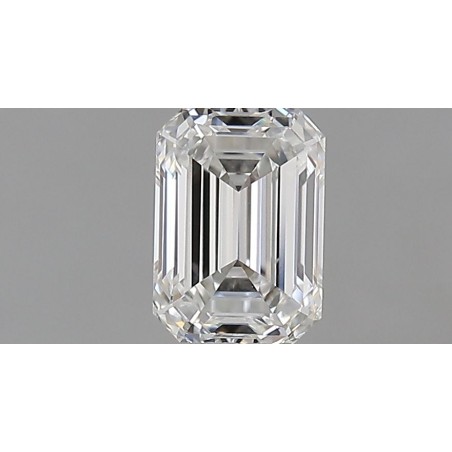 Diament szlif szmaragdowy, 0.7ct, VVS2, F, GIA 6541205126