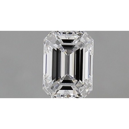 Diament szlif szmaragdowy, 0.5ct, VVS1, D, GIA 7546211397