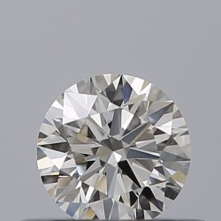 Diament szlif okrągły, 0.34ct, VS1, F, GIA 6542218965