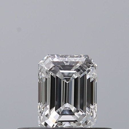 Diament szlif szmaragdowy, 0.3ct, VVS1, D, GIA 6542211414