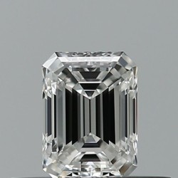 Diament szlif szmaragdowy, 0.33ct, VVS1, E, GIA 2547212109