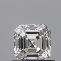 Diament szlif szmaragdowy kwadratowy, 0.57ct, VVS2, E, GIA 1545177283