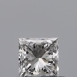 Diament szlif princess, 0.37ct, VVS2, E, GIA 2546256518