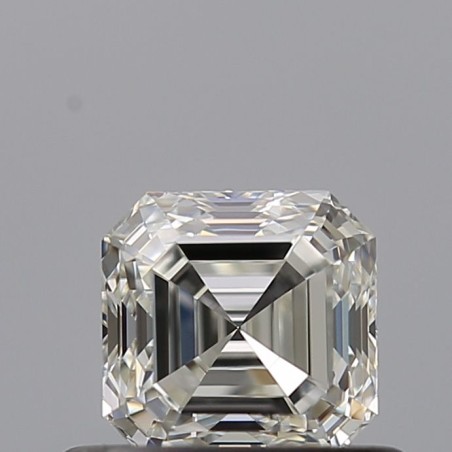 Diament szlif szmaragdowy kwadratowy, 0.5ct, VVS2, H, GIA 2547256295