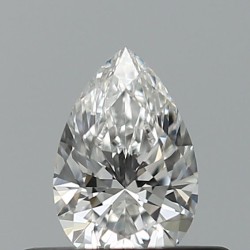 Diament szlif gruszkowy, 0.3ct, VVS1, E, GIA 7543214117