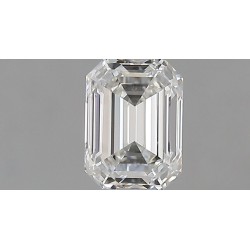 Diament szlif szmaragdowy, 0.7ct, VVS1, H, GIA 6541253757