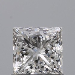 Diament szlif princess, 0.71ct, VVS2, E, GIA 2544253467
