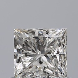 Diament szlif princess, 0.5ct, VVS2, F, GIA 7541222210