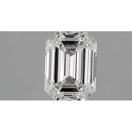 Diament szlif szmaragdowy, 0.7ct, VVS2, G, GIA 1545253447