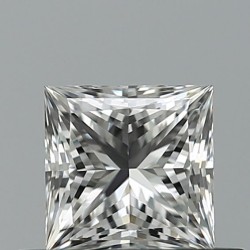 Diament szlif princess, 0.5ct, VS2, F, GIA 6541199687