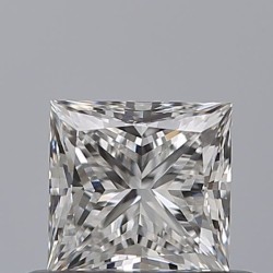 Diament szlif princess, 0.5ct, VVS2, E, GIA 1549205451