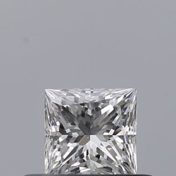 Diament szlif princess, 0.32ct, VVS2, D, GIA 7541192188