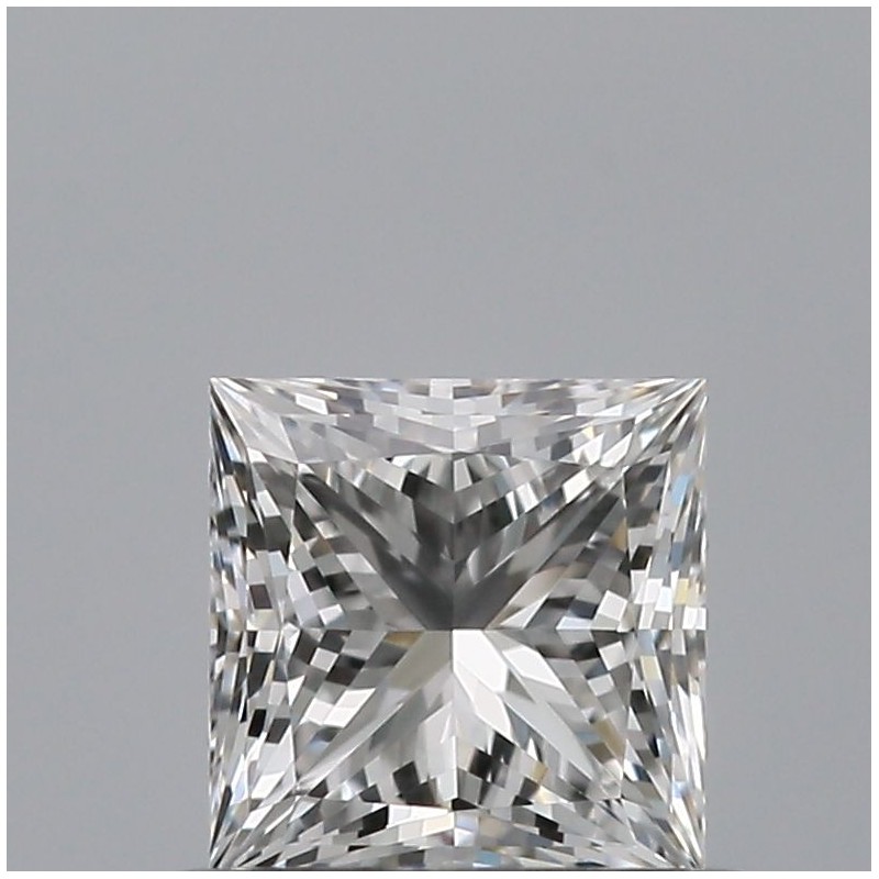 Diament szlif princess, 0.57ct, VVS2, E, GIA 7542224889