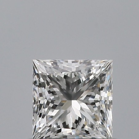 Diament szlif princess, 0.57ct, VVS2, E, GIA 7542224889