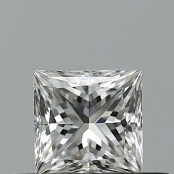 Diament szlif princess, 0.38ct, VVS1, F, GIA 6542256373