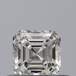 Diament szlif szmaragdowy kwadratowy, 0.39ct, VVS1, G, GIA 2548189636