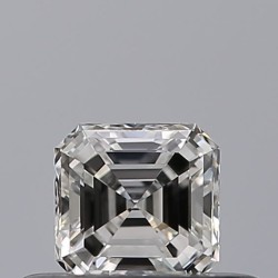 Diament szlif szmaragdowy kwadratowy, 0.3ct, VVS1, E, GIA 6542189354