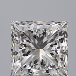 Diament szlif princess, 0.7ct, VS2, E, GIA 6541230021