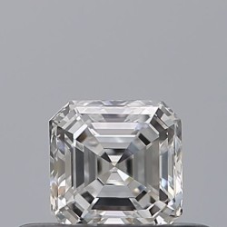 Diament szlif szmaragdowy kwadratowy, 0.32ct, VVS1, D, GIA 5543189857