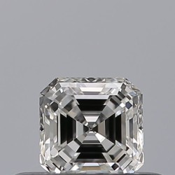 Diament szlif szmaragdowy kwadratowy, 0.3ct, VS1, F, GIA 7548213970