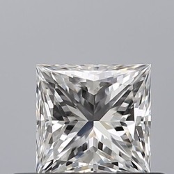 Diament szlif princess, 0.5ct, VS2, E, GIA 7532468440