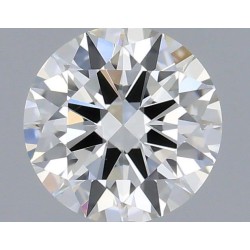 Diament szlif okrągły, 0.3ct, VS1, F, IGI 743527515